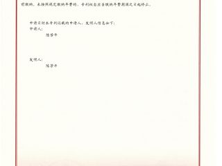 一种稀土处理装置-发明专利 背面